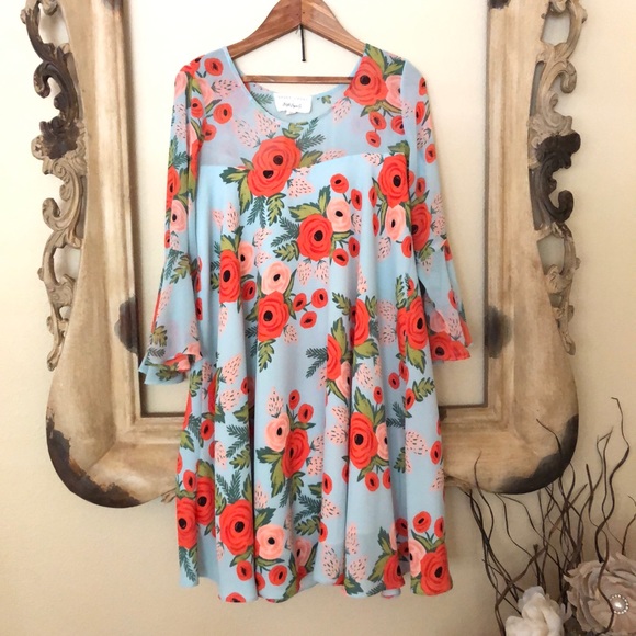 🌷{Anthropologie} Fluttered Blooms Dress - Picture 2 of 5